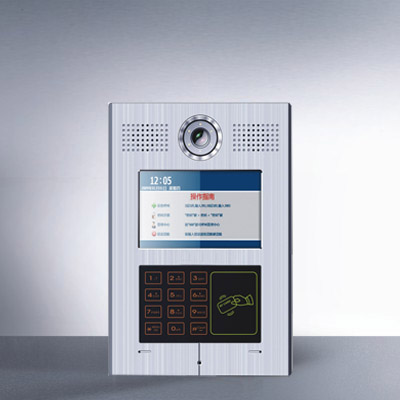 可视带刷卡BDA-868H款宝德安楼宇对讲围墙机