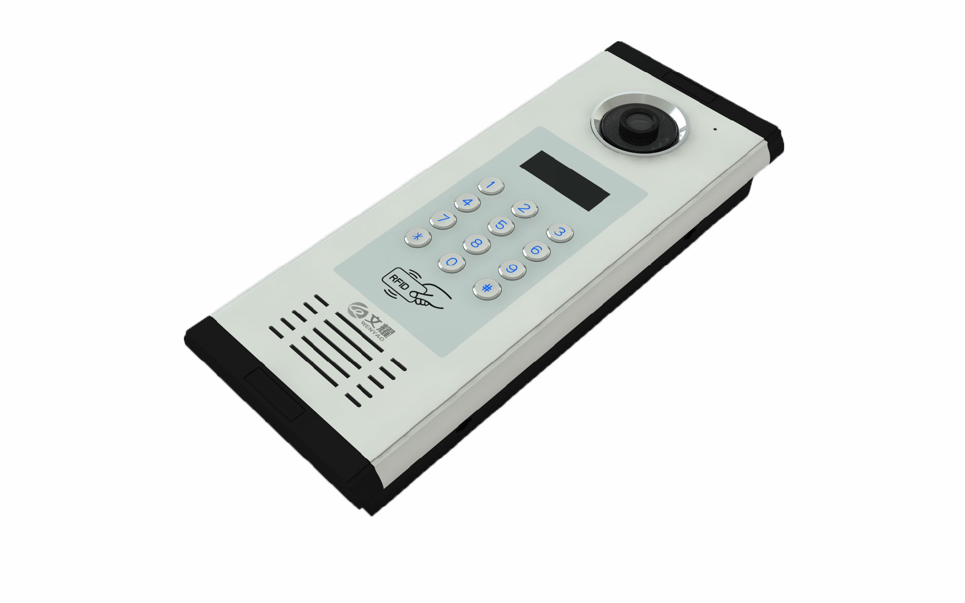 山东楼宇对讲系统厂家，可视彩色门口机价格