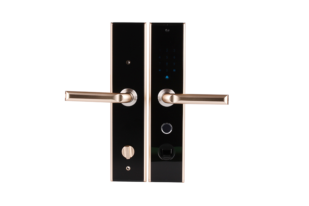 手机门锁 德犬指纹密码锁 远程控制门锁 智能门锁