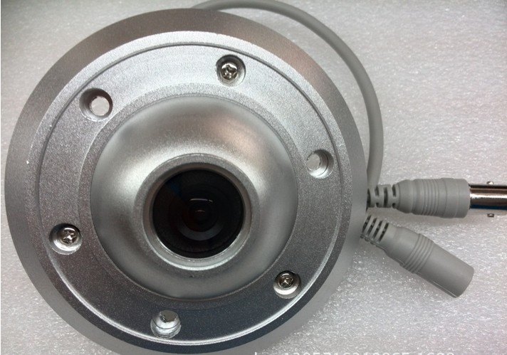 监控摄像头1200线高清 电梯监控专用 摄像机飞碟室内广角半球