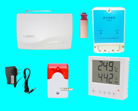 GSM机房温湿度浸水报警器