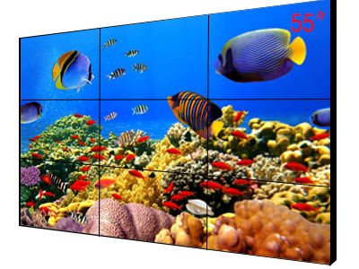 55寸液晶拼接屏|高清监视器|无缝拼接|边缘融合技术