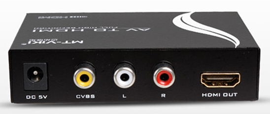 迈拓维矩AV转HDMI 转换器MT-AH312