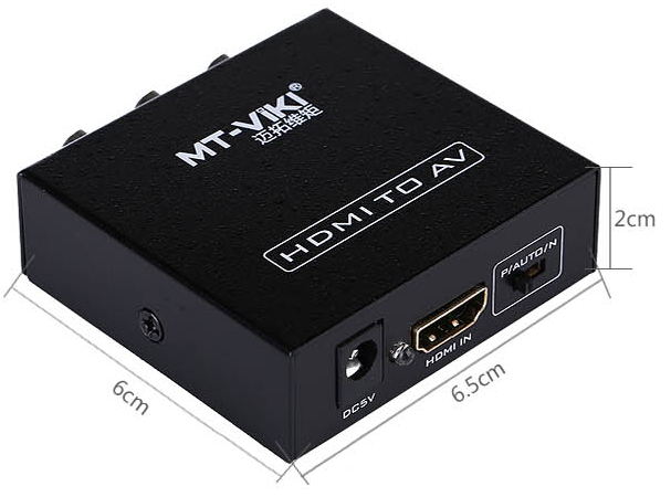 迈拓维矩HDMI转AV转换器MT-H-AV02