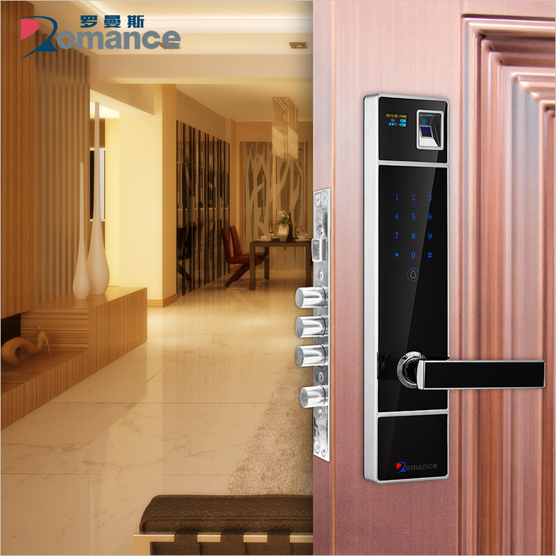 罗曼斯智能锁厂家供应指纹锁密码锁