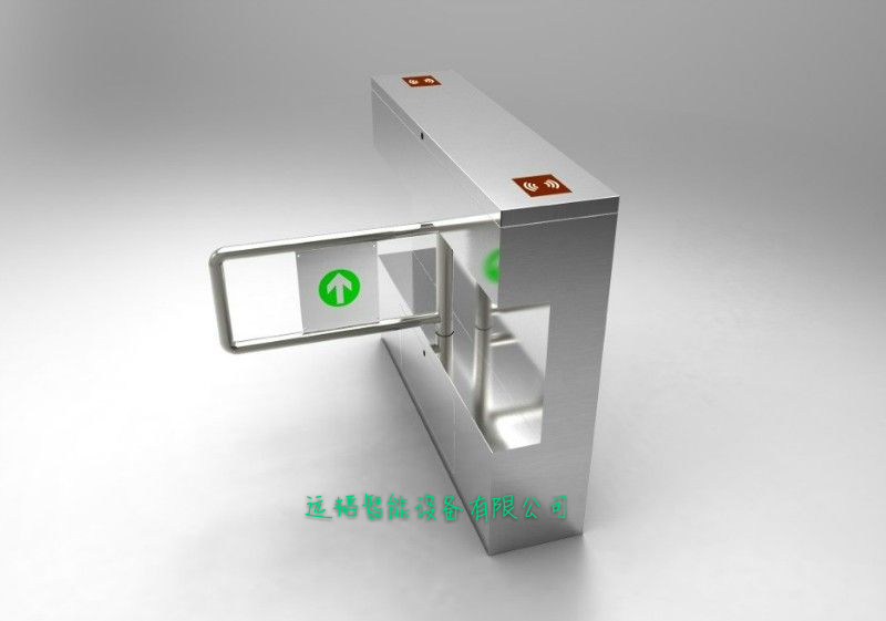 高端写字楼智能速通门大厦速通门指纹机人脸识别速通门