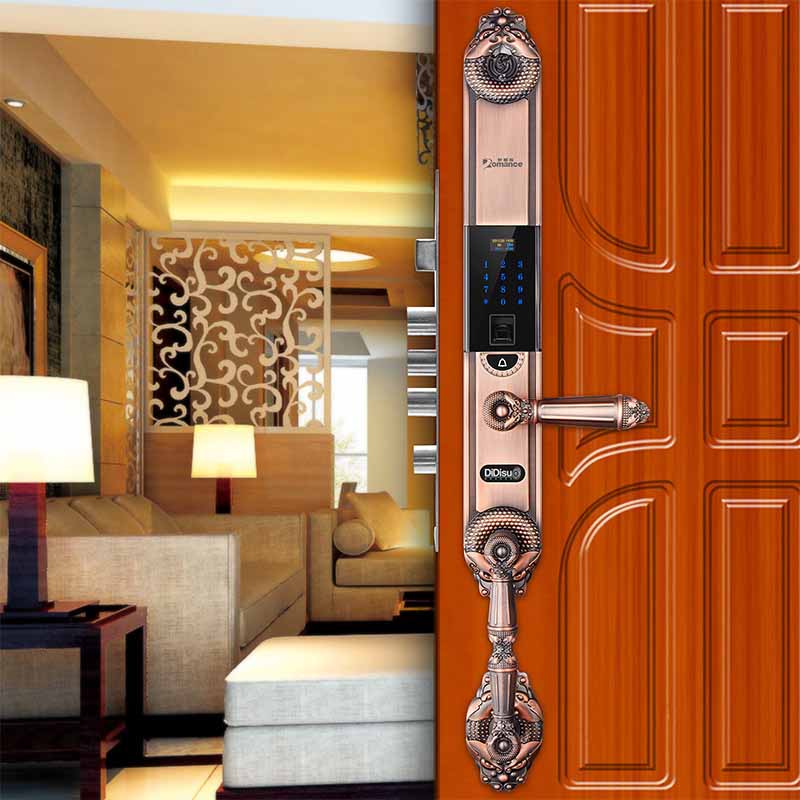 罗曼斯智能锁厂家供应指纹锁密码锁