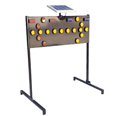 枣阳太阳能导向牌价格 太阳能交通标志 施工导向标志