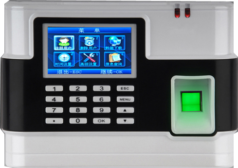 BA-900彩屏指纹考勤机