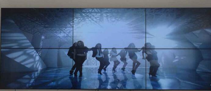 46寸液晶拼接屏和55寸液晶拼接屏尺寸相差多大