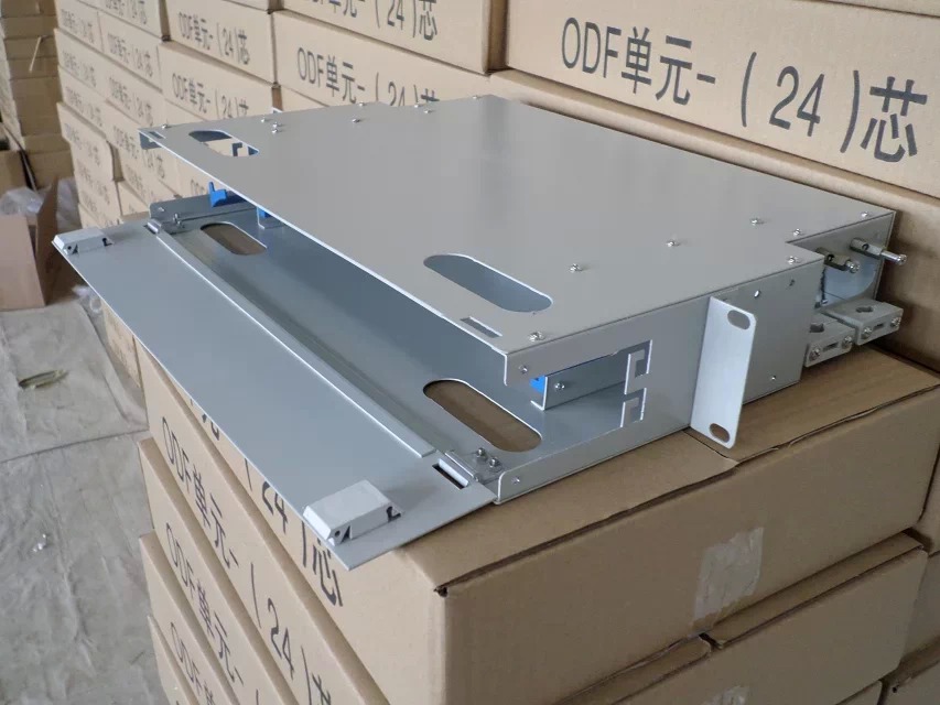 供应机柜式24口ODF单元箱光纤配线架