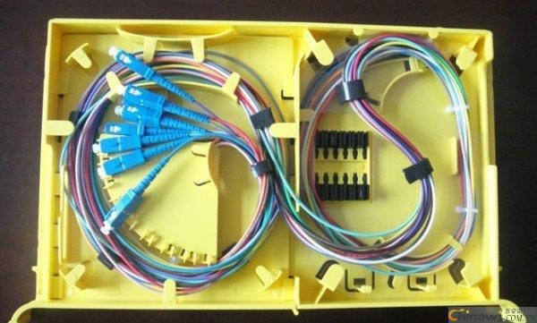 SC12芯束状尾纤12芯带状尾缆，12色束状尾纤