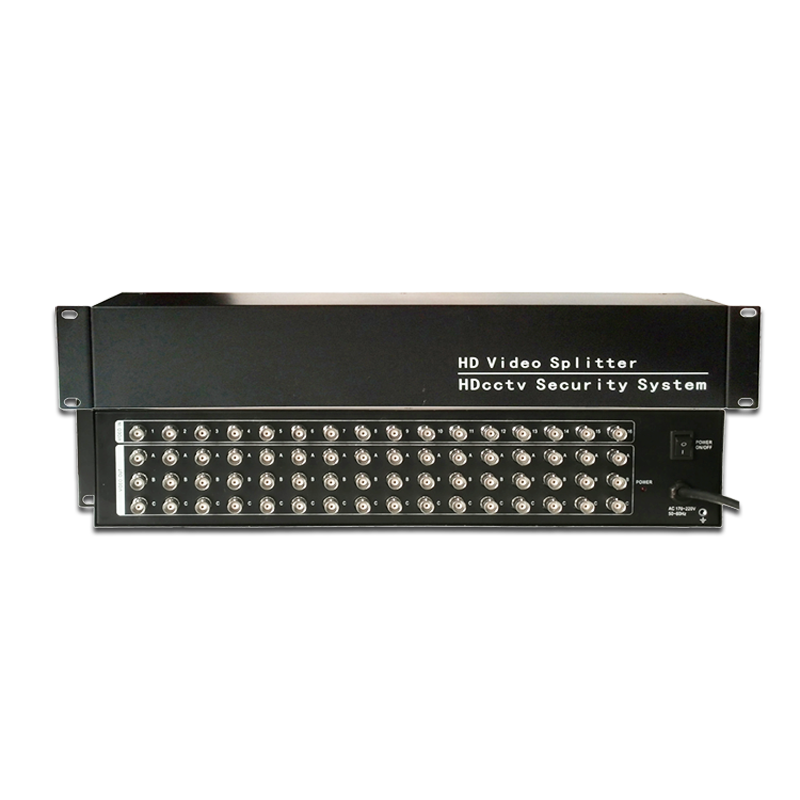 景阳华泰同轴高清CVI/TVI/AHD分配器16进48出高清1080P视频分配器