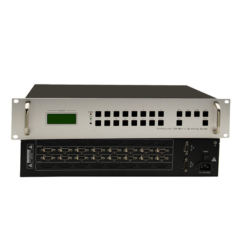 景阳华泰厂家直销vga矩阵8进8出 视频会议矩阵4进4出16进16出VGA