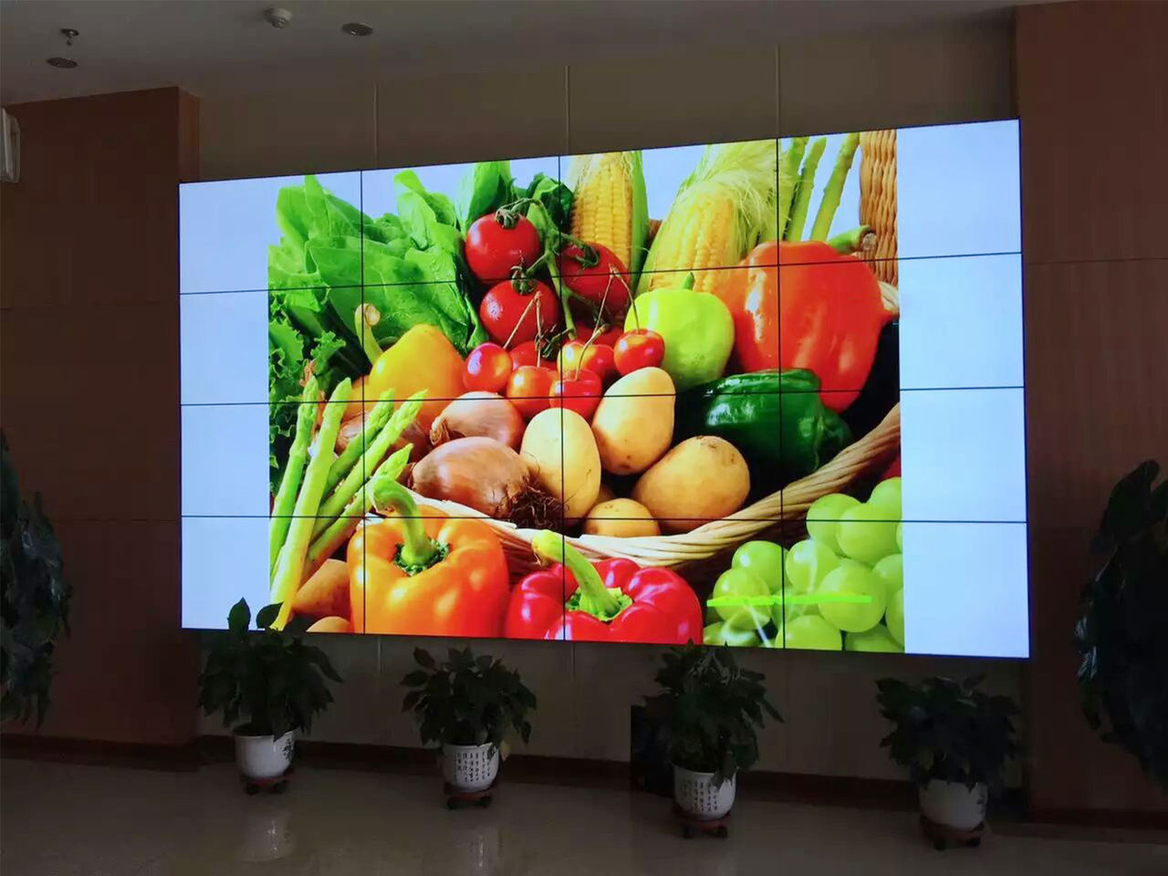 威视丽景46寸液晶拼接屏拼缝3.5mm视频会议显示大屏