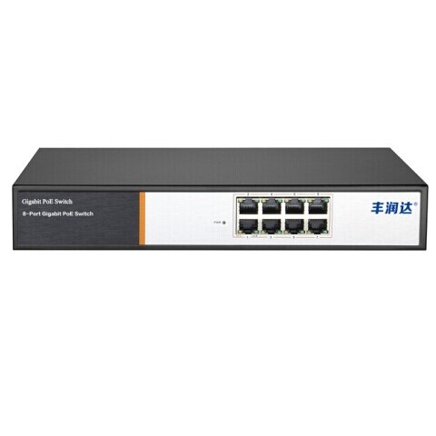 8口PS1080T全千兆非网管型PoE交换机