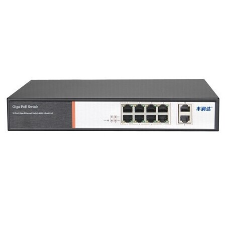 8口PS1082G全千兆非网管PoE交换机