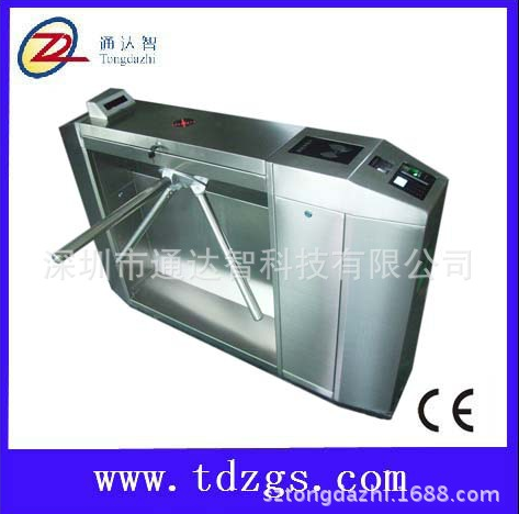通达知TDZ供应二代身份证门禁、指纹机门禁高档三辊闸