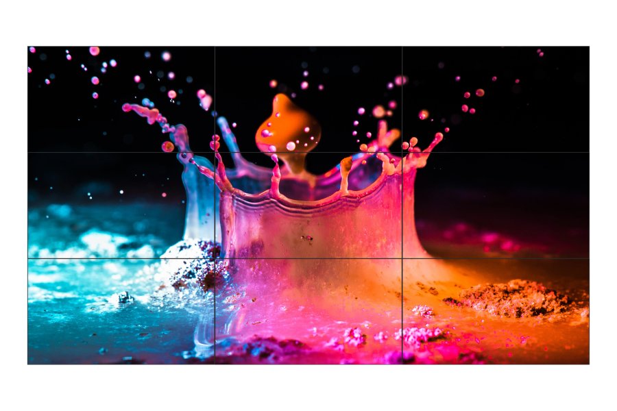 云敏视46寸3.5mm拼缝液晶拼接屏