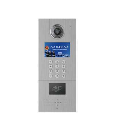 视频门禁对讲机 全新流动人口实名联网门禁系统
