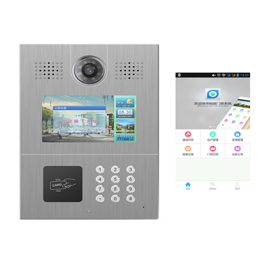  高清视频门禁方案 智能门禁厂家生产硬件加工