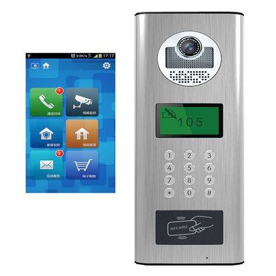 视频门禁对讲机供应商 出租屋视频门禁生产厂家