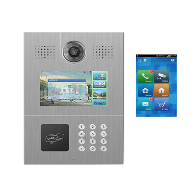 老旧小区改造视频门禁方案 旧楼盘小区智能改造门禁工