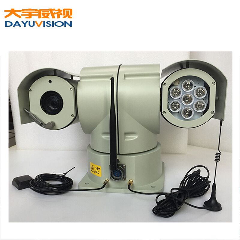 供应高清网络云台摄像机 激光AHD车载监控 车载云台摄像