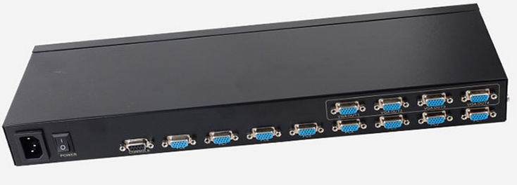 迈拓维矩8进4出VGA切换分配器MT-804CH