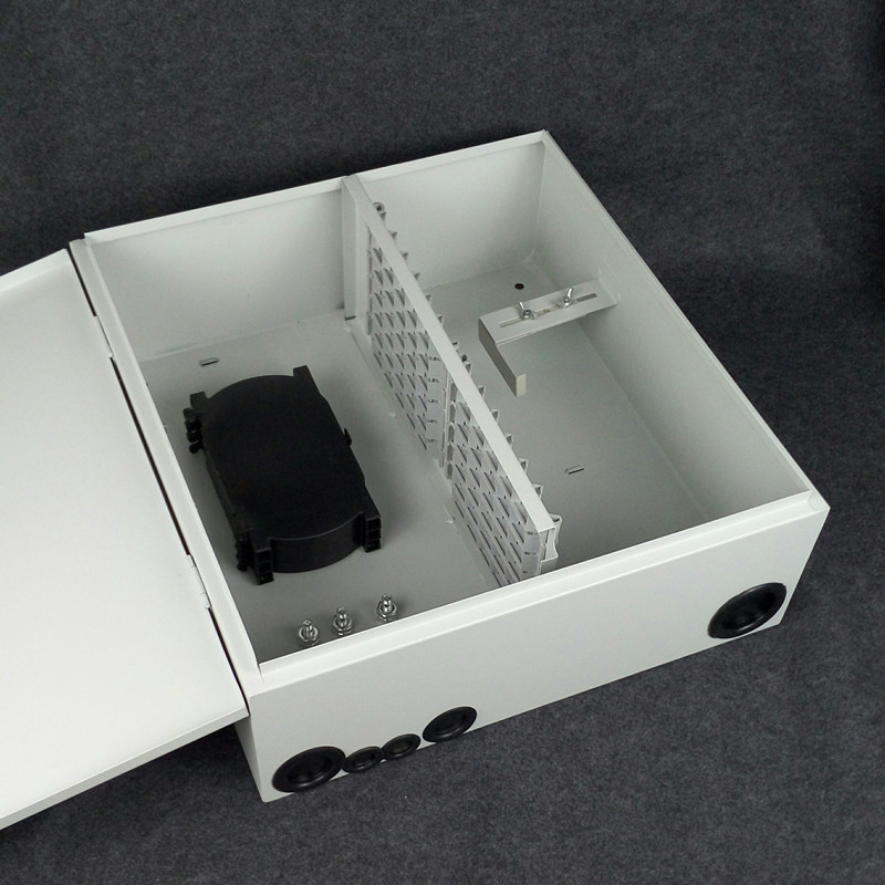 室外72芯防水分纤箱 光纤楼道分线箱