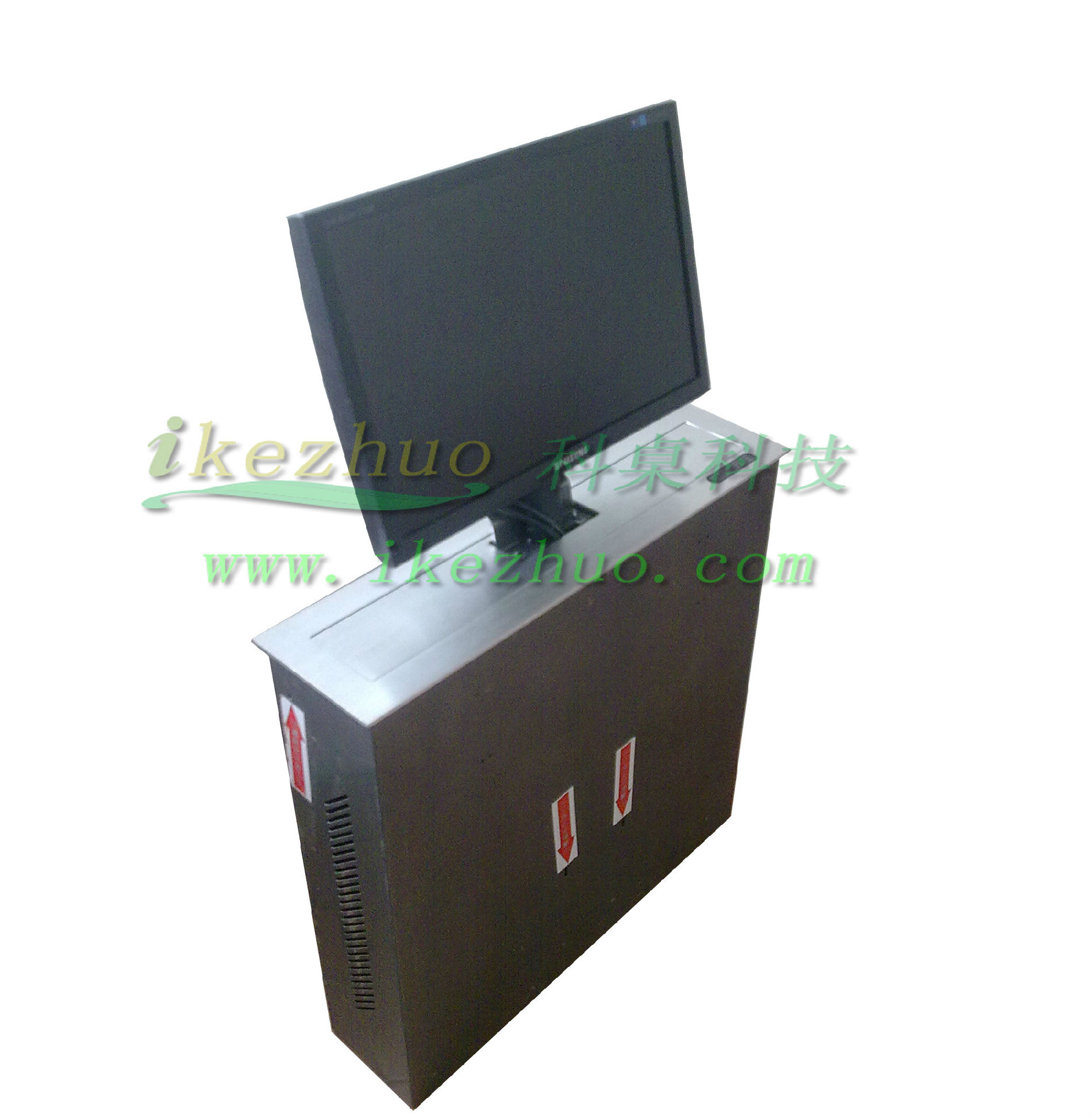 科桌液晶屏隐藏桌面隐升降器 液晶屏升降器17寸19寸22寸24寸