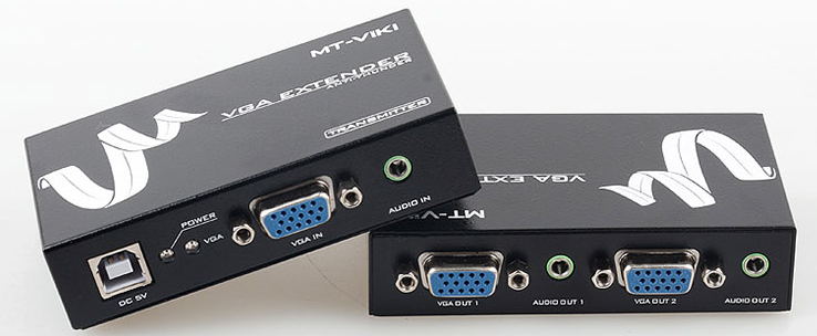 迈拓维矩VGA 100米单网延长器MT-100T