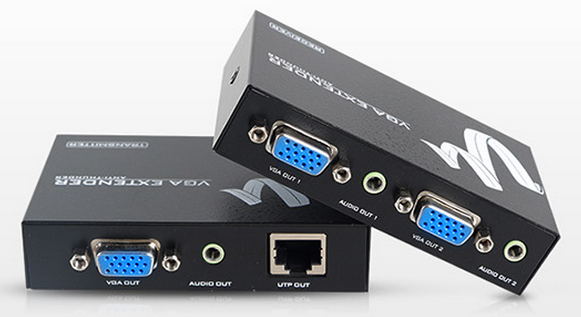 迈拓维矩VGA200米单网线延长器MT-200T