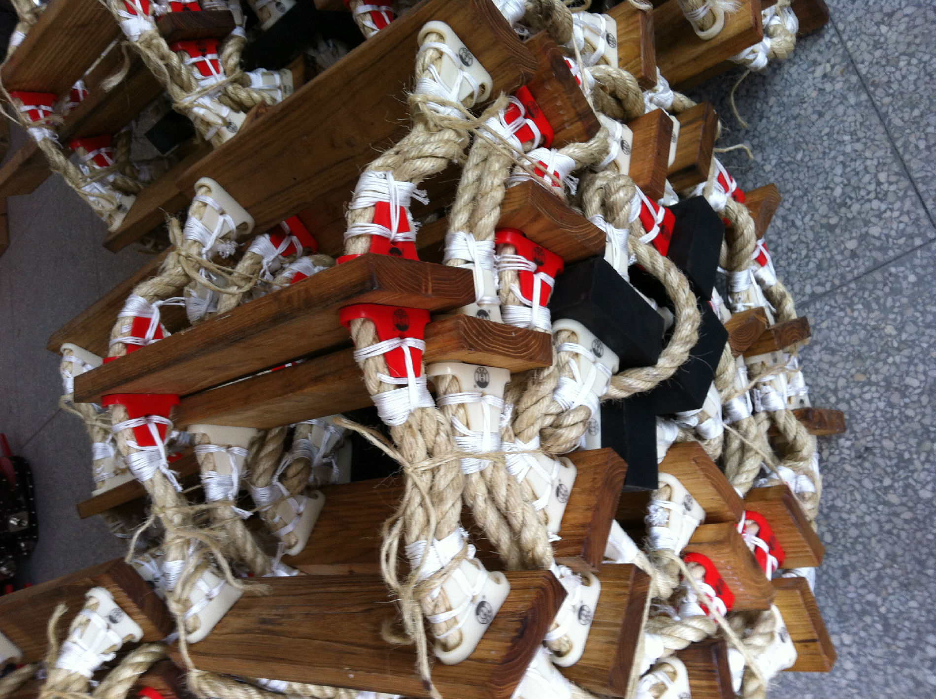  逃生软梯，引航员软梯，木制登陆梯