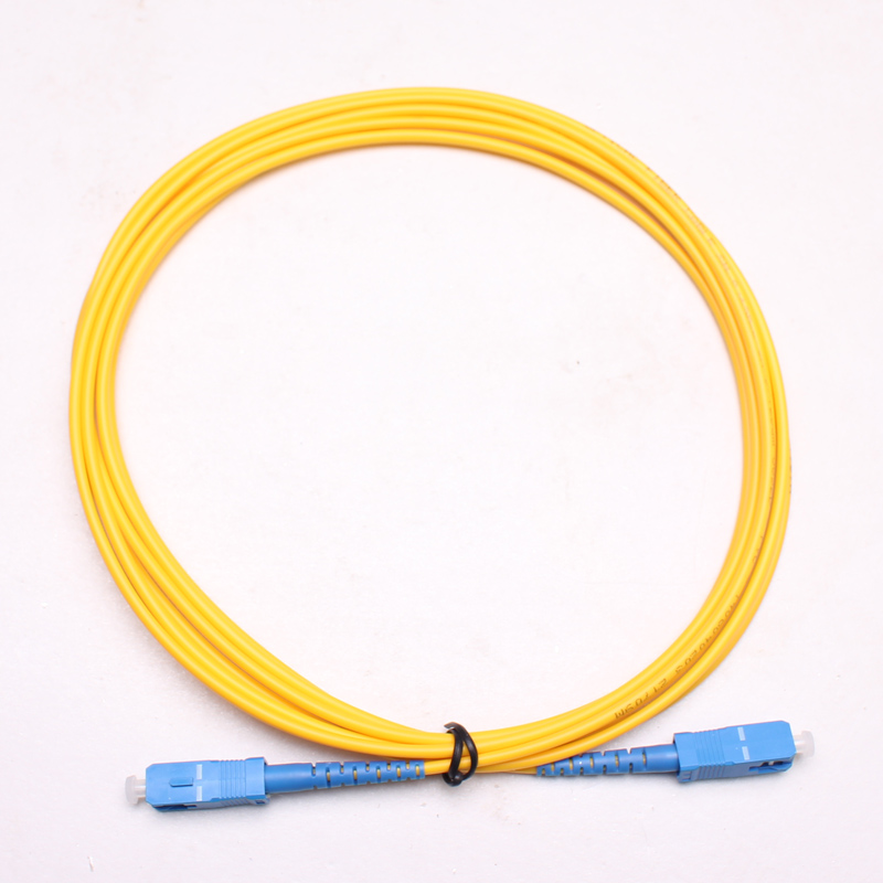 中慈通信 sc-sc单模单芯光纤跳线 电信级