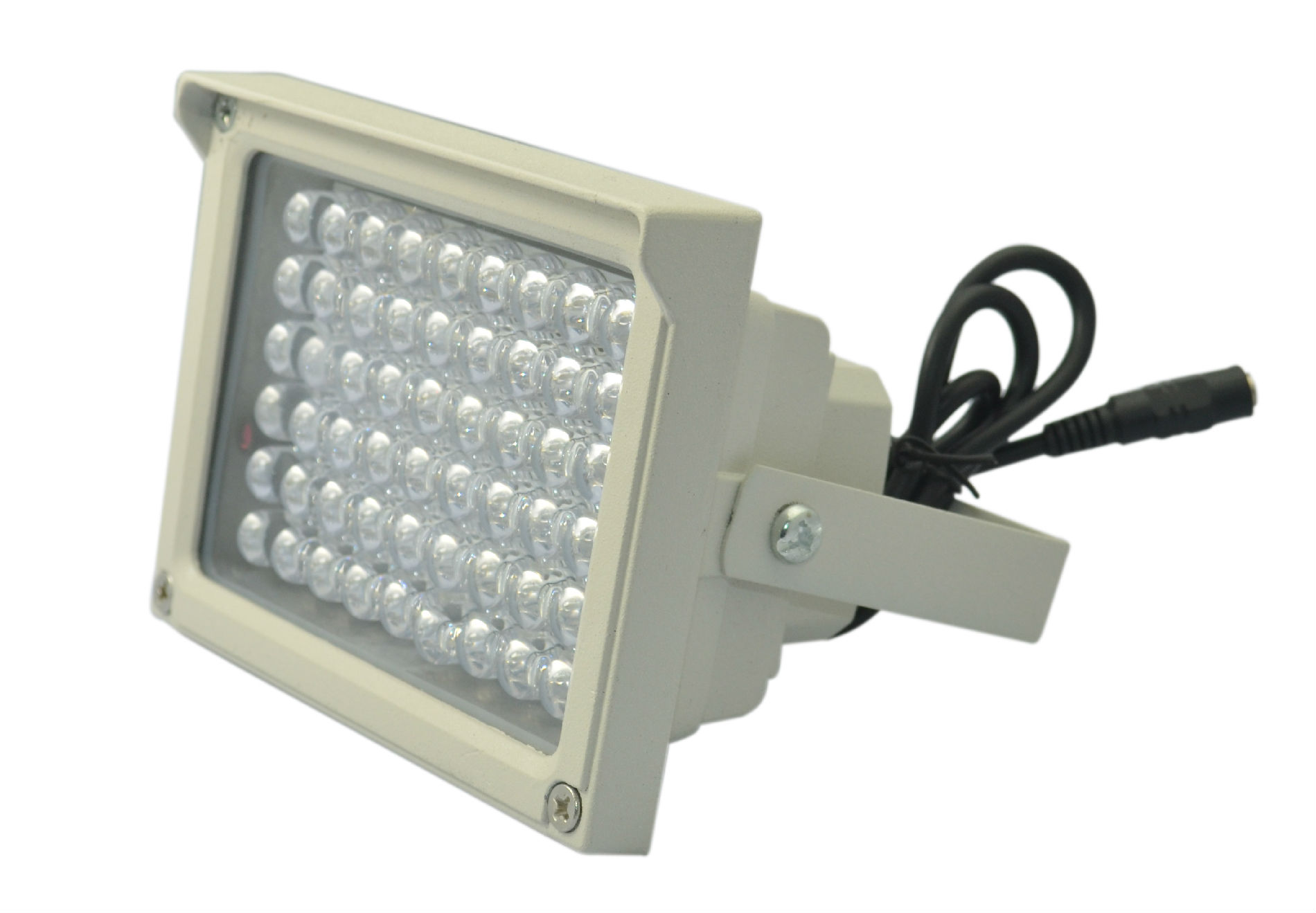 深圳研发生产点阵式12V电源摄像机红外线补光灯监控器材磨砂外壳