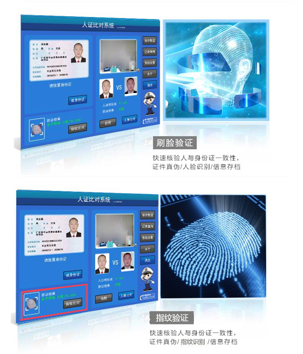 人脸对比系统SDK算法 人证合一政府考场人脸人证合一对比系统
