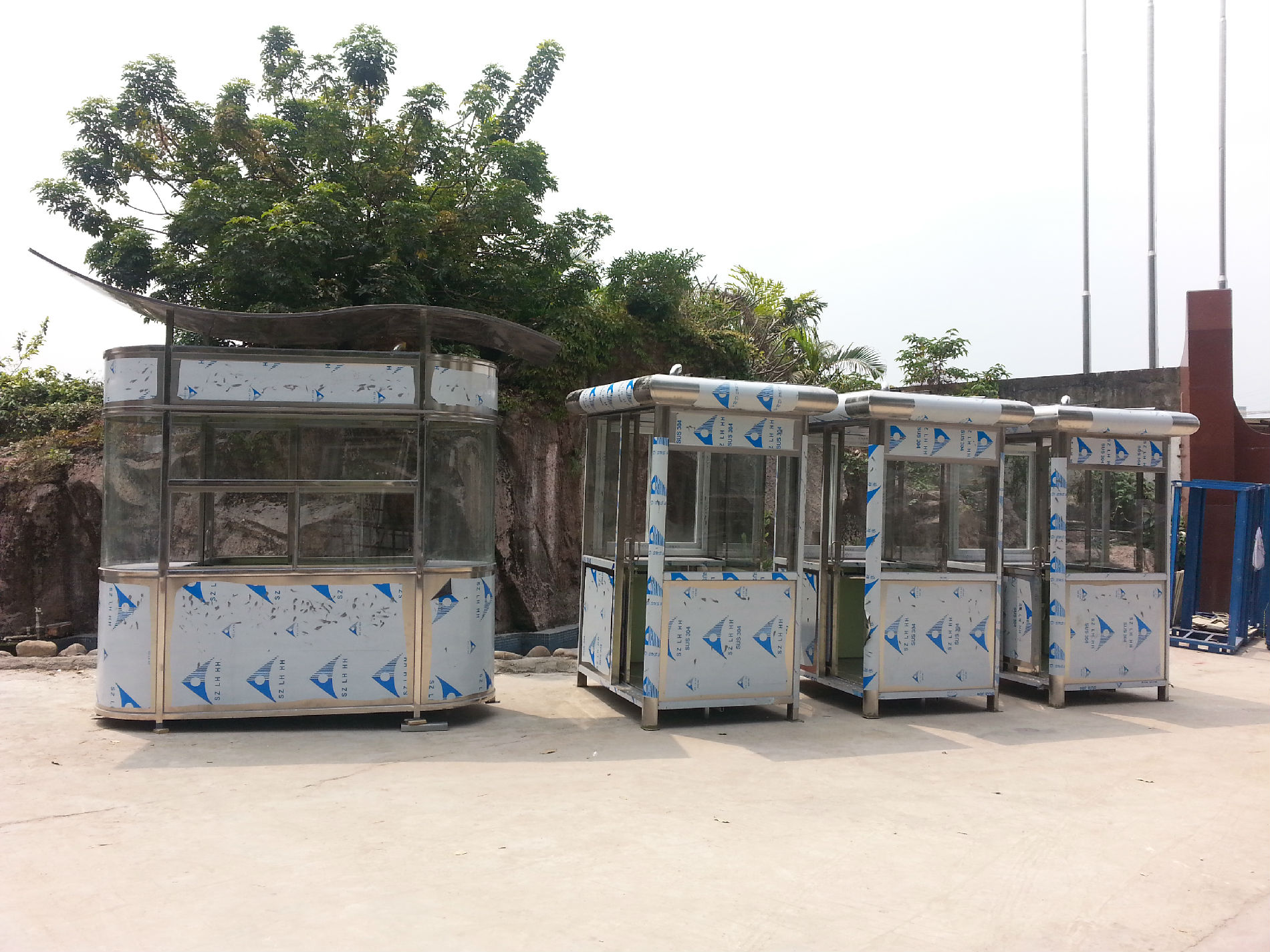 深圳铝合金岗亭 铝合金岗亭厂家 