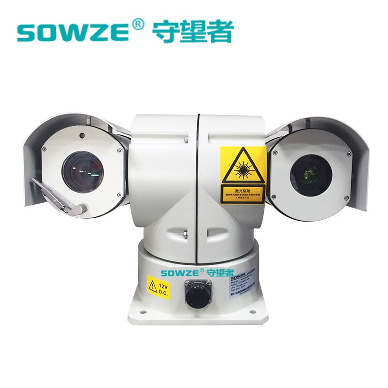 带雨刷激光车载云台摄像机200万车载云台 激光车载监控云台摄像机
