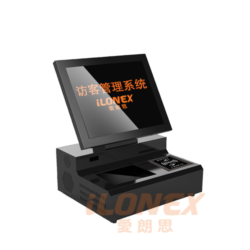 访客管理系统一体机门禁保安室身份阅读器高清摄像来访大门登记