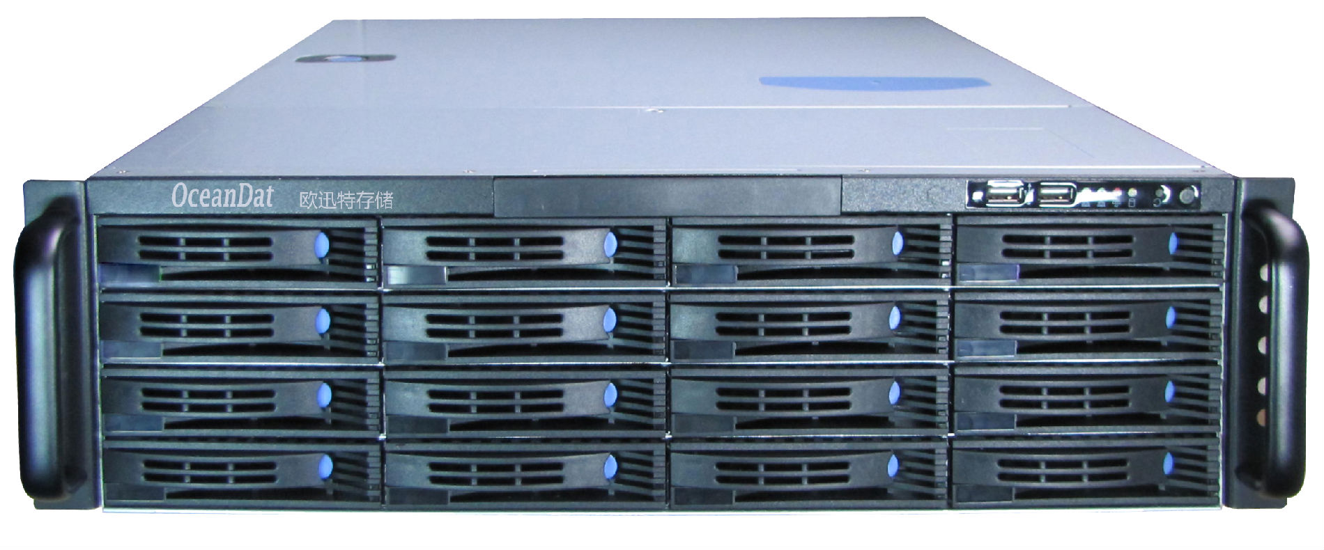 海云海量光纤磁盘阵列--OST-SP3016/F (FC-SAN/NAS架构)