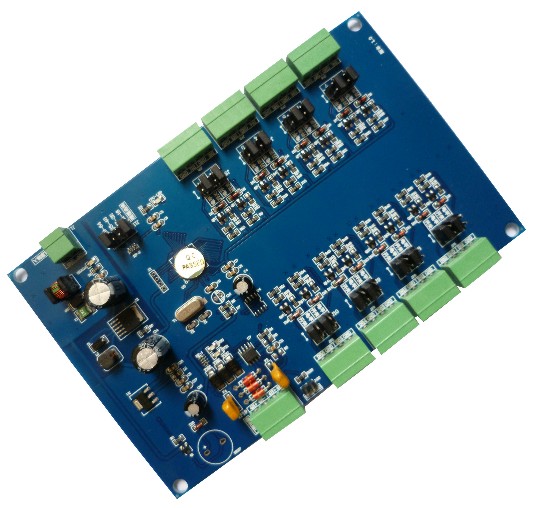 访客乘梯16层楼层信号采集板