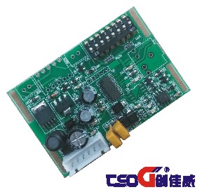 单层楼层信号采集板