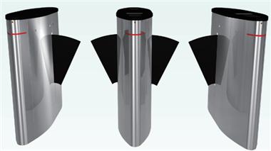 敏视通桥式豪华圆弧翼闸MST-RD20