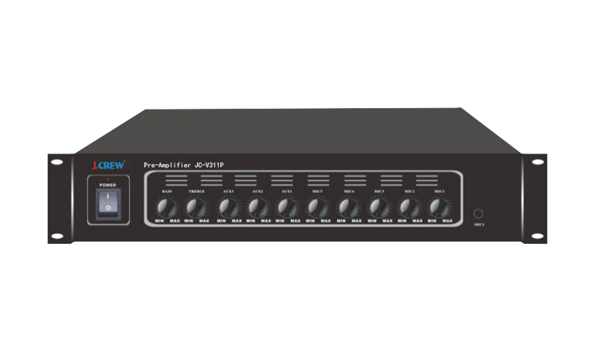 JC-V311P 前置放大器 智能广播系统 JCREW/杰酷电子