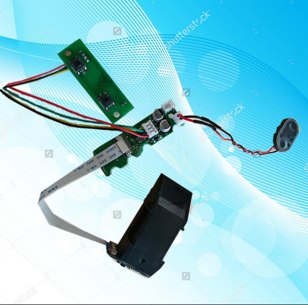 UR02 指纹锁防盗门 简易式 家用智能锁方案 定制研发