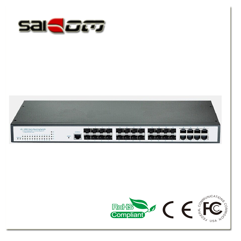 万兆光汇聚监控交换机SC-SZ530024M-8M