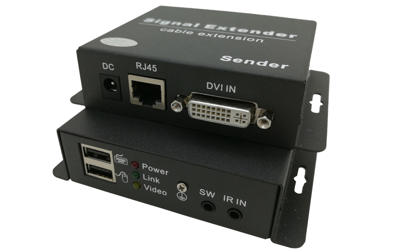 DVB-70DU(DVI&USB键鼠&远程开关机&红外延长70米)