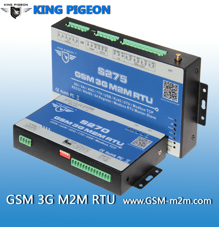 S275 3G RTU GPRS自动化 远程 无线遥测监视器 数据记录器 发电机监控