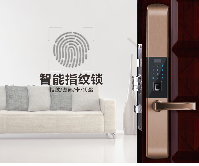 合悦丰A60指纹锁详情